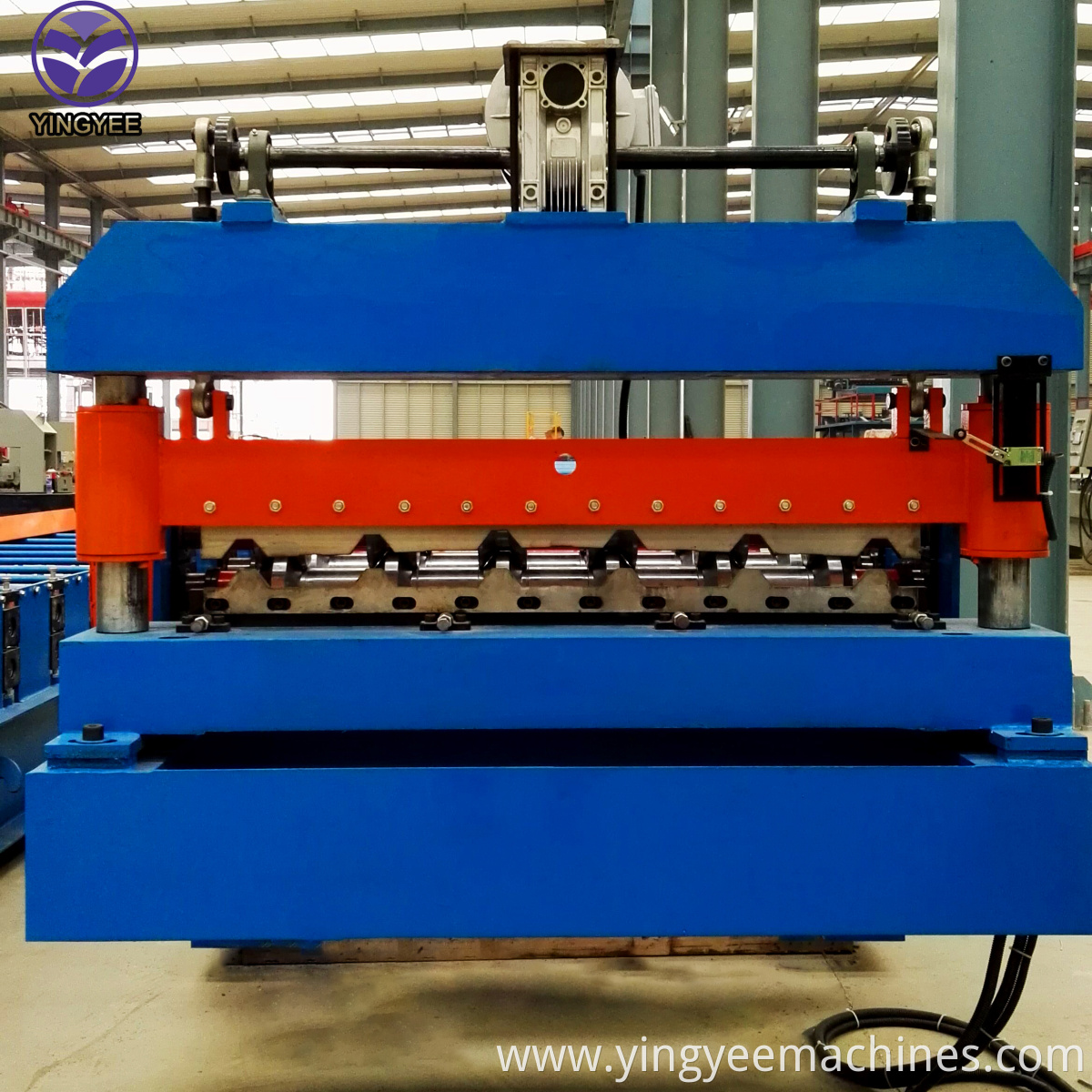 new arrival Profiled Steel Sheet Concrete Slab Plate Floor Decking Panel Roll Forming Machine With PLC Control System